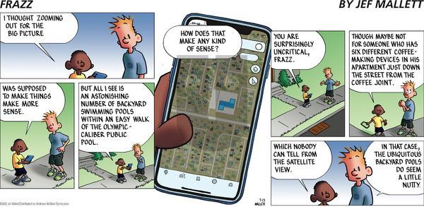 Frazz on Sunday July 13, 2025 Comic Strip