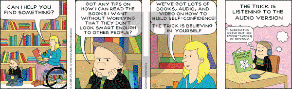 Nancy on Saturday February 29, 2020 Comic Strip