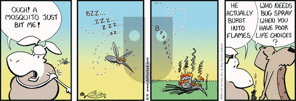 DeFlocked on Tuesday August 9, 2016 Comic Strip