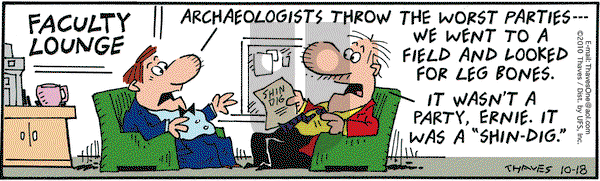 Frank and Ernest on Monday October 18, 2010 Comic Strip