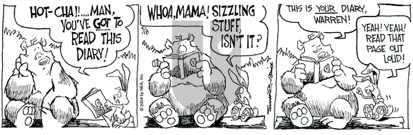 The Grizzwells on Tuesday May 18, 2004 Comic Strip