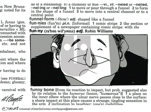 Henry Payne on Wednesday August 13, 2014 Comic Strip