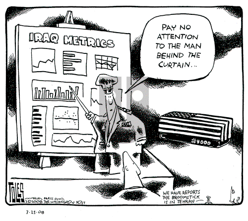 Tom Toles on Tuesday March 25, 2008 Comic Strip