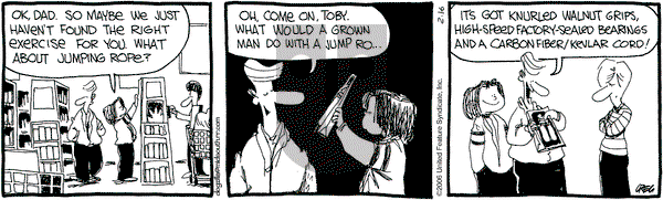 The Buckets on Thursday February 16, 2006 Comic Strip