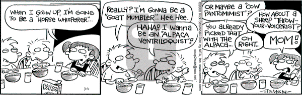 Soup to Nutz - Old on Thursday March 6, 2008 Comic Strip