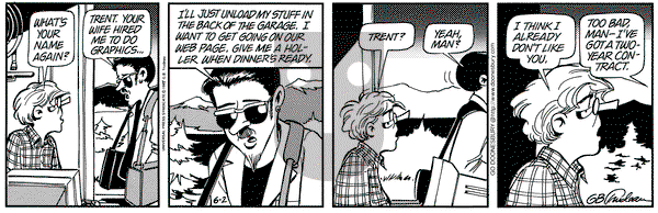 Doonesbury on Monday June 2, 1997 Comic Strip