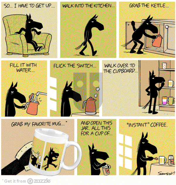 Dark Side of the Horse on Monday October 24, 2011 Comic Strip