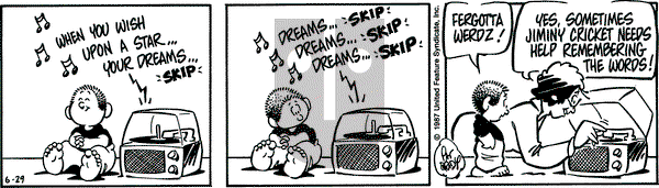 Rose is Rose on Monday June 29, 1987 Comic Strip