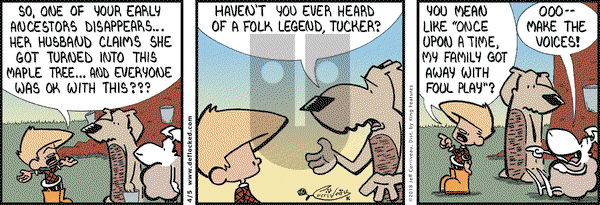 DeFlocked on Thursday April 5, 2018 Comic Strip