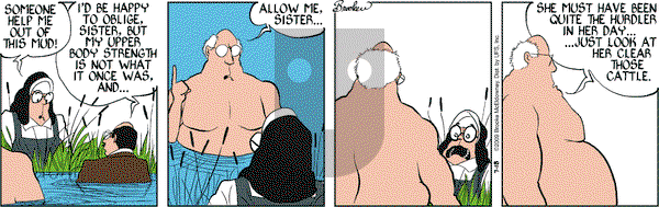 9 Chickweed Lane on Saturday July 18, 2009 Comic Strip