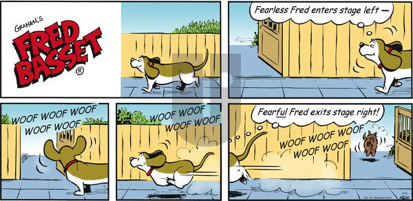 Fred Basset - Sunday March 10, 2013 Comic Strip