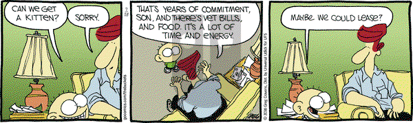 The Buckets on Monday July 18, 2016 Comic Strip