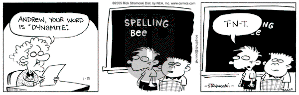 Soup to Nutz - Old on Monday January 31, 2005 Comic Strip