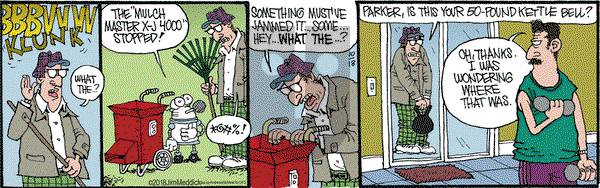 Monty on Saturday October 13, 2018 Comic Strip