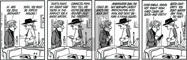 Doonesbury on Wednesday February 21, 1990 Comic Strip