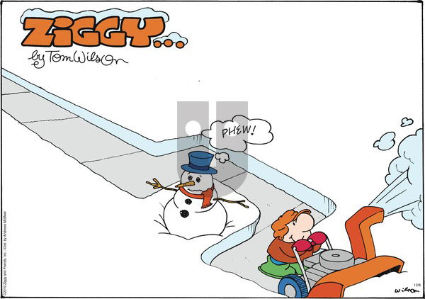 Ziggy - Sunday December 8, 2019 Comic Strip