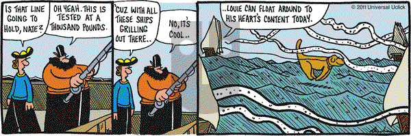 Overboard on Wednesday July 20, 2011 Comic Strip