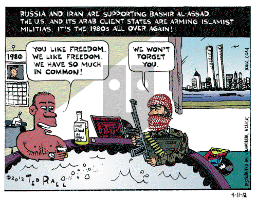 Ted Rall on Wednesday April 11, 2012 Comic Strip