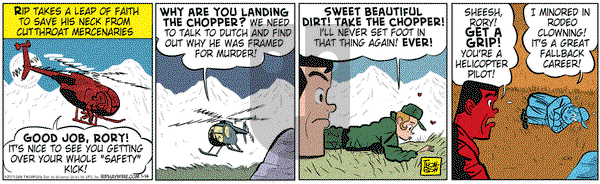 Rip Haywire on Monday January 14, 2013 Comic Strip