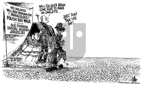 Pat Oliphant on Friday May 8, 1992 Comic Strip