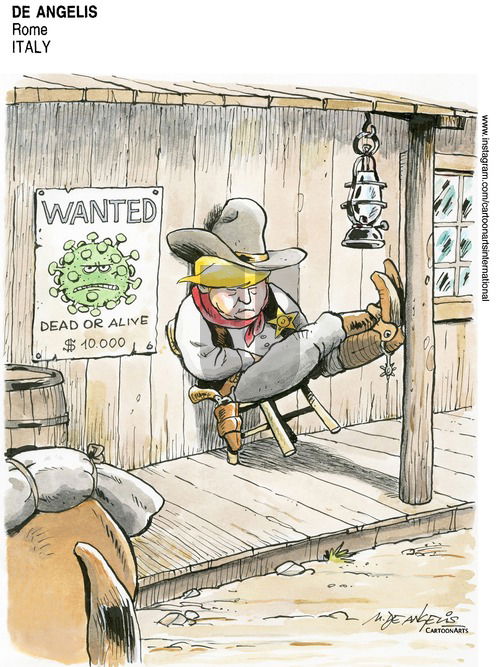 ViewsAmerica on Sunday August 23, 2020 Comic Strip