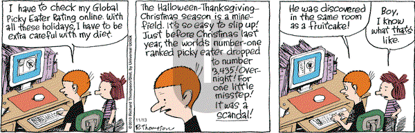Cul de Sac on Friday November 13, 2015 Comic Strip