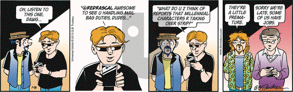 Doonesbury on Thursday January 31, 2013 Comic Strip