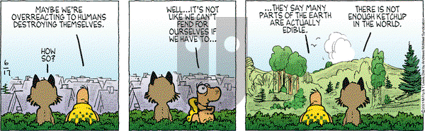Over the Hedge on Thursday June 17, 2021 Comic Strip