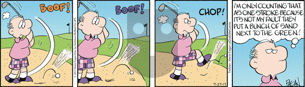 Drabble on Thursday July 27, 2017 Comic Strip