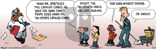 Frazz on Wednesday March 27, 2013 Comic Strip