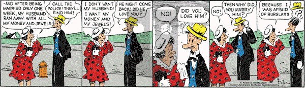 Mutt & Jeff - Friday November 1, 2024 Comic Strip