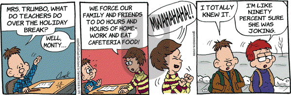 Lola on Monday December 15, 2014 Comic Strip