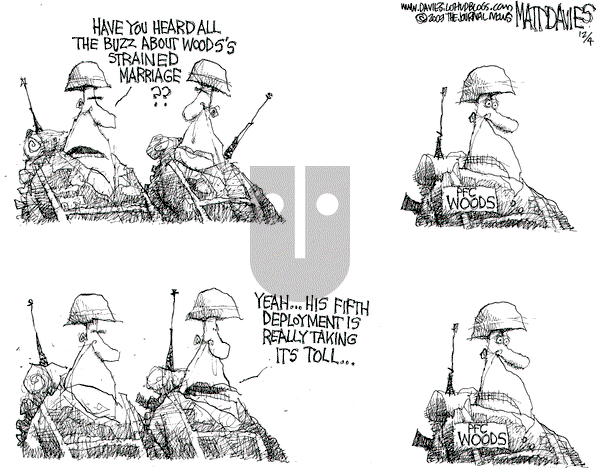 Matt Davies on Friday December 4, 2009 Comic Strip