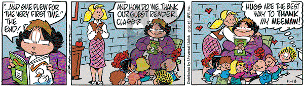 Rose is Rose on Wednesday November 13, 2013 Comic Strip
