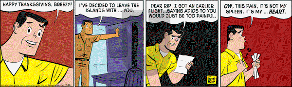 Rip Haywire on Thursday November 28, 2013 Comic Strip