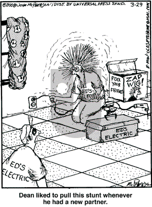 Close to Home on Saturday March 29, 2008 Comic Strip