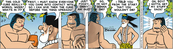 Alley Oop on Wednesday February 7, 2018 Comic Strip