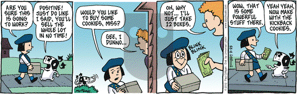 Pooch Cafe on Thursday February 23, 2012 Comic Strip