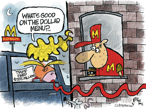 Clay Jones - Monday February 19, 2024 Comic Strip