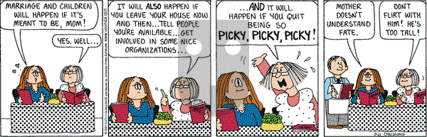 Cathy Classics on Saturday May 19, 2012 Comic Strip