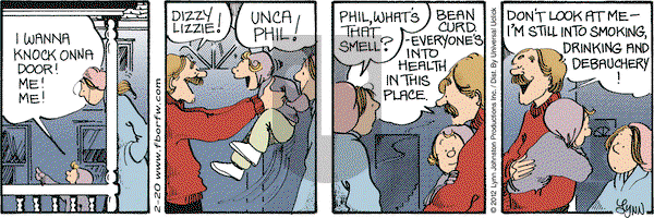 For Better or For Worse - Monday February 20, 2012 Comic Strip