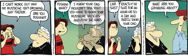 The Buckets on Tuesday December 1, 2015 Comic Strip