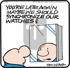 Ziggy on Monday December 2, 2013 Comic Strip