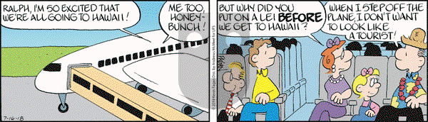 Drabble on Monday July 16, 2018 Comic Strip