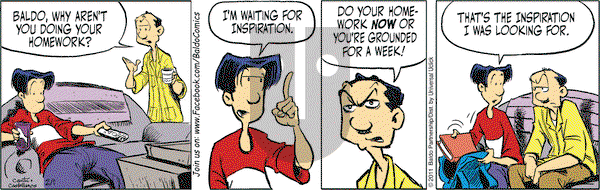 Baldo on Tuesday February 1, 2011 Comic Strip