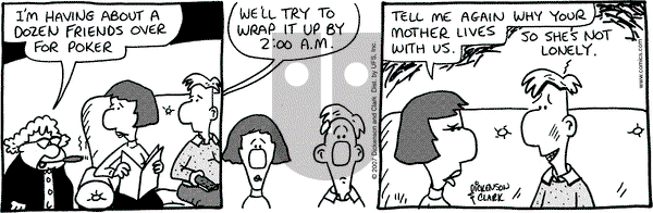 Lola on Thursday November 1, 2007 Comic Strip