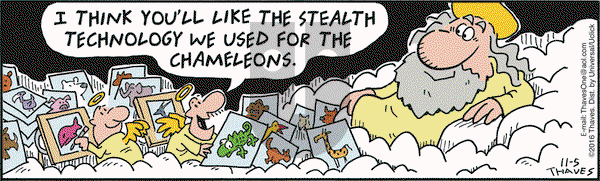 Frank and Ernest on Saturday November 5, 2016 Comic Strip