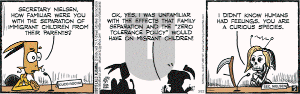 La Cucaracha on Friday March 22, 2019 Comic Strip