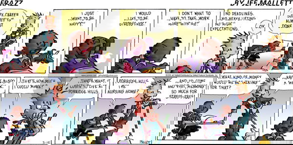 Frazz on Sunday March 15, 2009 Comic Strip