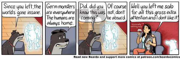 Beardo on Monday March 17, 2025 Comic Strip